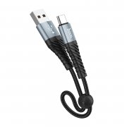 Кабель Hoco X38 Cool Charging (USB - Type-C) черный (0.2 метра)