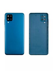 Задняя крышка для Samsung Galaxy M12 (M127F) (синяя) — 2