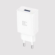 Сетевое зарядное устройство BC C43 USB (белое)