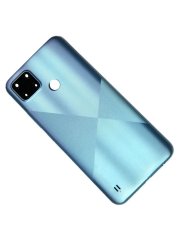 Задняя крышка для Realme C21Y (голубая) — 1