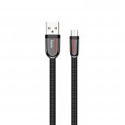Кабель Hoco U74 (USB - micro USB) (черный) — 1