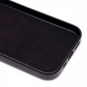 Чехол-накладка - SM002 экокожа SafeMag для Apple iPhone 15 (черная) — 3