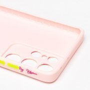 Чехол-накладка - SC246 для Samsung Galaxy S21 Ultra (G998B) (002) (светло-розовая) (рисунок) — 2