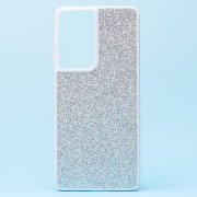 Чехол-накладка - PC055 для Samsung Galaxy S21 Ultra (G998B) (серебристая) — 1