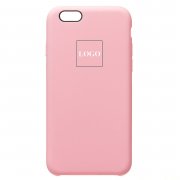 Чехол-накладка [ORG] Soft Touch для Apple iPhone 6S (светло-розовая) — 1