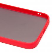 Чехол-накладка - PC041 для Apple iPhone 13 Pro Max (черно-красная) — 3