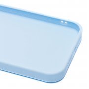Чехол-накладка - PC071 POSH SHINE для Apple iPhone 13 Pro Max россыпь кристаллов (светло-синяя) — 3