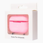 Чехол - SCP15 для кейса Apple AirPods Pro (повр. уп.) (розовый) — 2