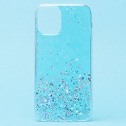 Чехол-накладка - SC223 для Apple iPhone 12 mini (светло-синяя) — 1