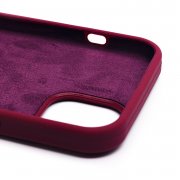 Чехол-накладка ORG Soft Touch для Apple iPhone 15 Plus (бордовая) — 3