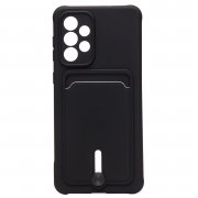 Чехол-накладка - SC304 с картхолдером для Samsung Galaxy A33 5G (A336F) (208754) (черная) — 1
