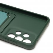 Чехол-накладка - SC304 с картхолдером для Samsung Galaxy A33 5G (A336F) (208755) (темно-зеленая) — 2