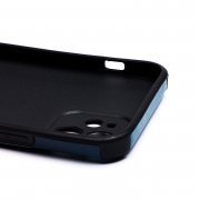 Чехол-накладка - SC310 для Apple iPhone 12 (004) (черная) (рисунок) — 3