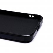 Чехол-накладка - SC310 для Apple iPhone 12 (004) (черная) (рисунок) — 2