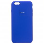 Чехол-накладка ORG Soft Touch для Apple iPhone 6 Plus (синяя) — 1