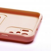 Чехол-накладка - SC304 с картхолдером для Xiaomi Redmi Note 10 (208778) (светло-розовая) — 3
