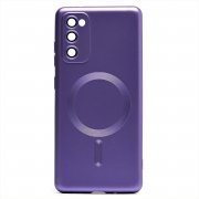 Чехол-накладка - SM020 Matte SafeMag для Samsung Galaxy S20 FE (G780F) (фиолетовая) — 1