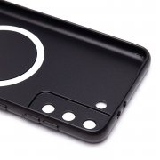Чехол-накладка - SM020 Matte SafeMag для Samsung Galaxy S21 Plus (G996B) (черная) — 2