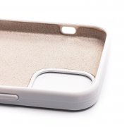Чехол-накладка [ORG] Soft Touch для Apple iPhone 12 mini (белая) — 3