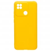 Чехол-накладка - SC303 для Xiaomi Redmi 10A (желтая) — 1