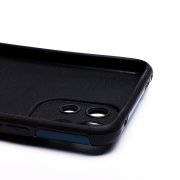 Чехол-накладка - SC310 для Xiaomi Mi 11 Lite (004) (черная) (рисунок) — 3