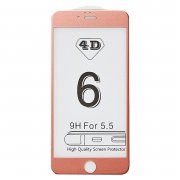 Защитное стекло Activ для Apple iPhone 6S Plus (розовое)