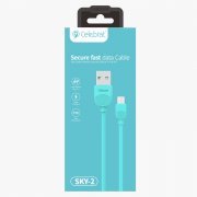 Кабель Celebrat SKY-2M ( USB - micro USB) (голубой) — 2