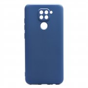 Чехол-накладка Activ Full Original Design для Xiaomi Redmi Note 9 (темно-синяя) — 1