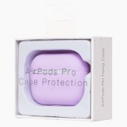 Чехол - Soft touch для кейса Apple AirPods Pro (фиолетовый) — 2