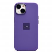 Чехол-накладка ORG Silicone Case SafeMag с анимацией для Apple iPhone 14 (ирис) — 1