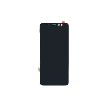 Дисплей с тачскрином для Samsung Galaxy A8 Plus (2018) A730F (черный) (AA) OLED — 1