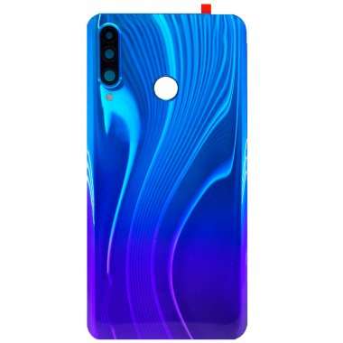 Задняя крышка для Huawei Honor 20S (синяя) Премиум — 1