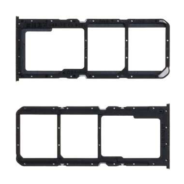 Контейнер SIM для Realme 8 (черный) &mdash; 1