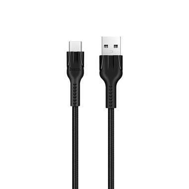 Кабель Hoco U31 (USB - Type-C) (черный) — 2