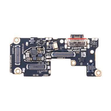 Шлейф для Xiaomi Poco F5 Pro плата разъем зарядки/разъем SIM/микрофон — 1