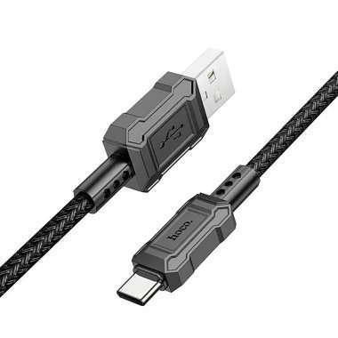 Кабель Hoco X94 Leader (USB - Type C) 100см (черный) — 6