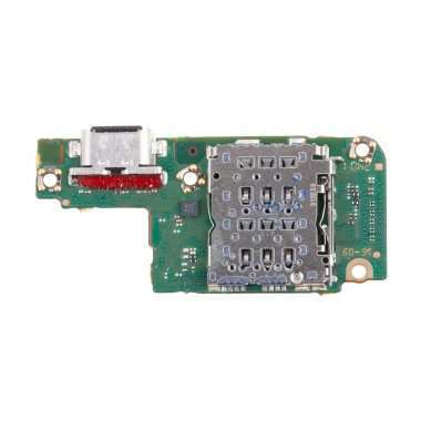 Шлейф для Vivo V40 Lite 4G плата на системный разъем/разъем SIM/микрофон &mdash; 1