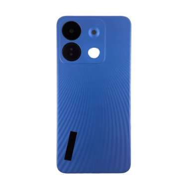 Задняя крышка для Infinix Smart 7 HD (голубая) премиум — 2